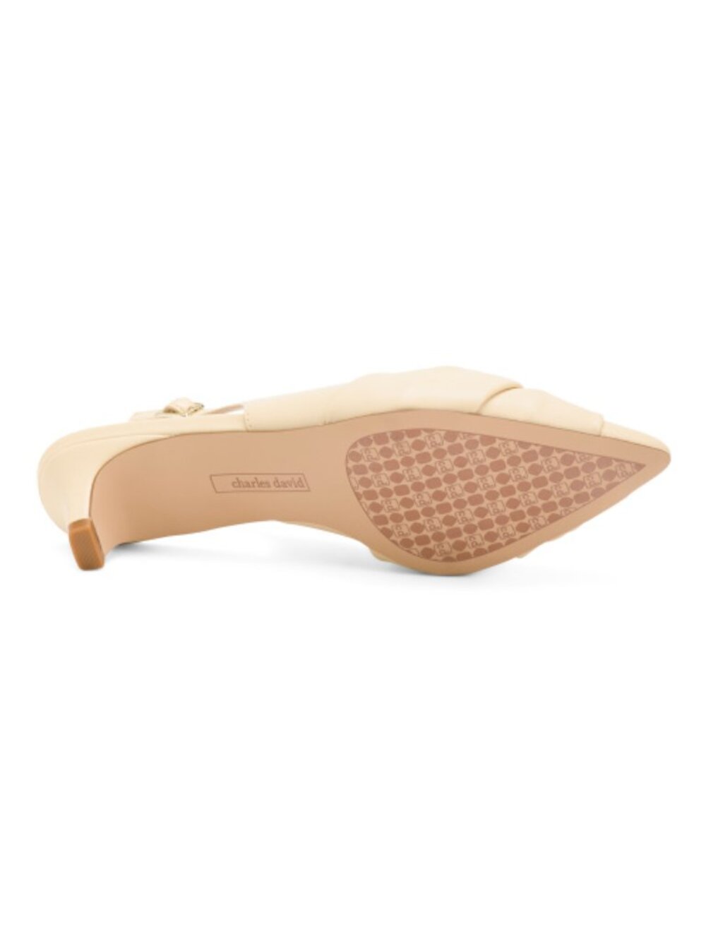 CHARLES DAVID Ainee Slingback Kitten Heels - Picture 3 of 4